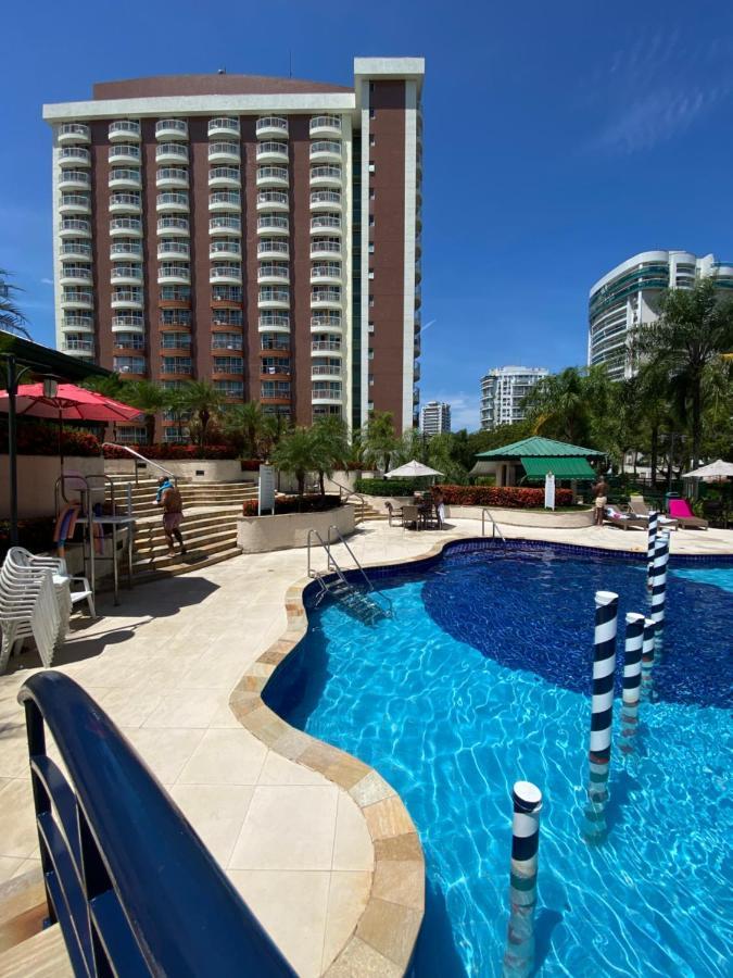 Barra Da Tijuca - 9 - Flat Premium Com Cozinha, Fogao Cooktop, Geladeira Grande, Smart Tv Grande, Lindo E Muitissimo Confortavel, Balsa Para A Praia Gratis E Estacionamento Gratuito Рио-де-Жанейро Экстерьер фото